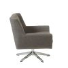 Swivel Lounge Chair, Star Based Swivel